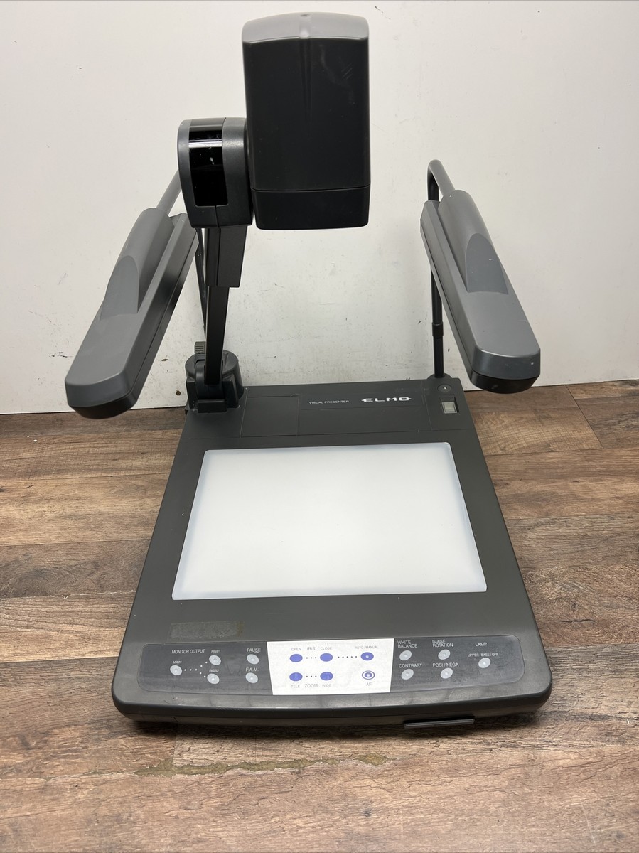 Elmo Visual Presenter HV-5100XG Document Camera Projector And
