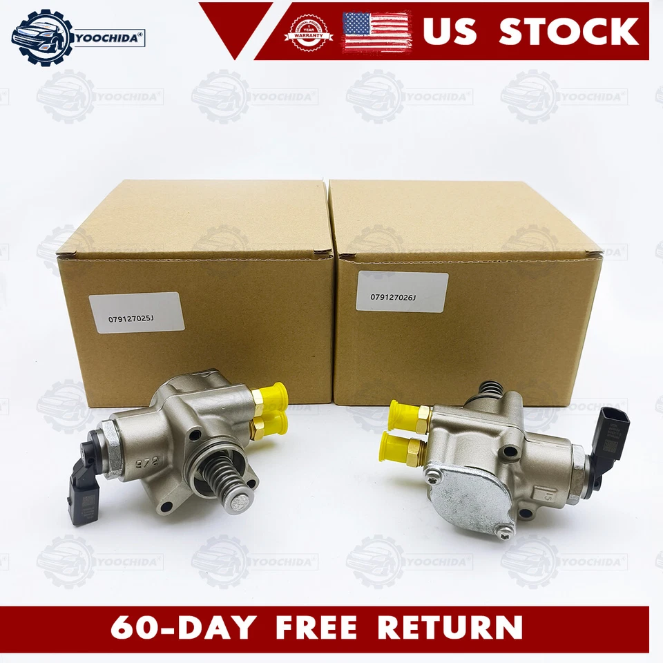 Left & Right High Pressure Fuel Pump For Audi 2008-2015 R8 2008-2012 S5 4.2L Foto 2 de 4
