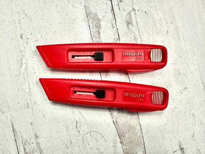 Allway Tools ARK 07102 Box Cutter Self Retracting Safety Knife Utility Knife