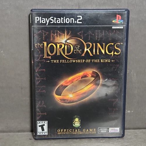 Lord of the Rings Fellowship of the Ring PlayStation 2 PS2 Game CIB