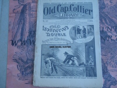 OPIUM DRUG SMUGGLING OLD CAP COLLIER #547A FRED 1894 DIME NOVEL STORY PAPER