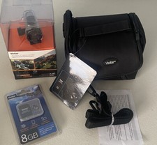 Vivitar DVR 685HD Action Camcorder New In Box W/New Carrying Bag