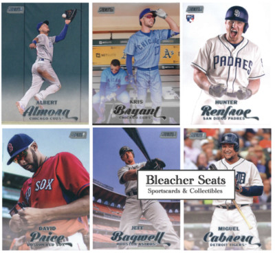 2017 Topps Stadium Club Baseball - Base Set Cards - Choose From Card #'s 1-150