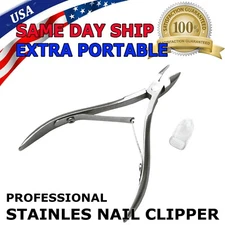 Heavy Duty Extra Large Toe Nail Clipper For Thick Hard Nails Cutter Stainless US