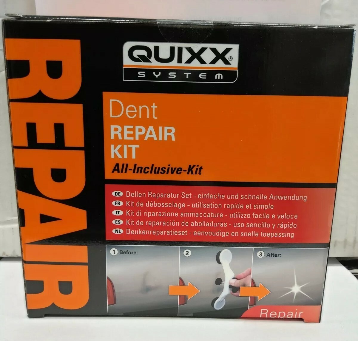 QUIXX DENT REPAIR KIT RIPARAZIONE AMMACCATURE FALICE E VELOCE 10205