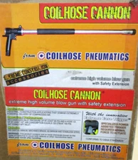 Coilhose Pneumatics 9000-48S Cannon Blow Gun w/ 48" Standard Safety Ext A8566HI