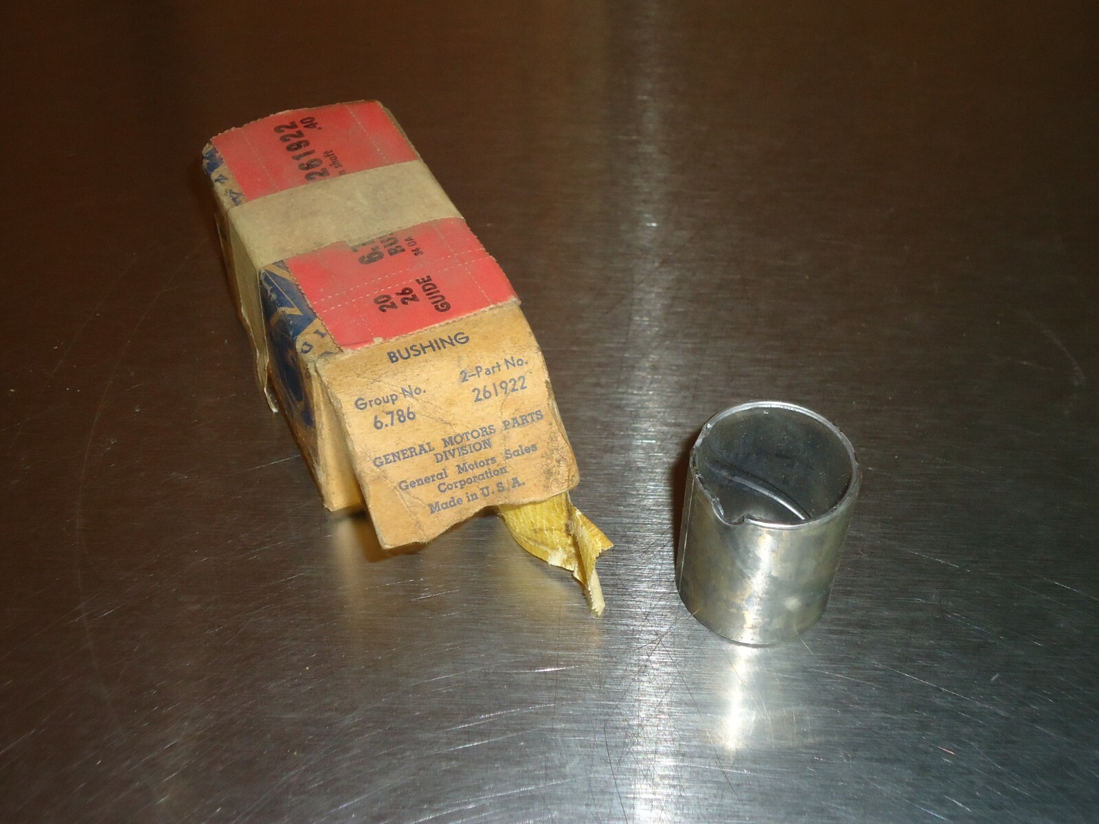 New NOS OEM GM Pitman Shaft Bushing 261922 1934 Chevy Chevrolet eBay