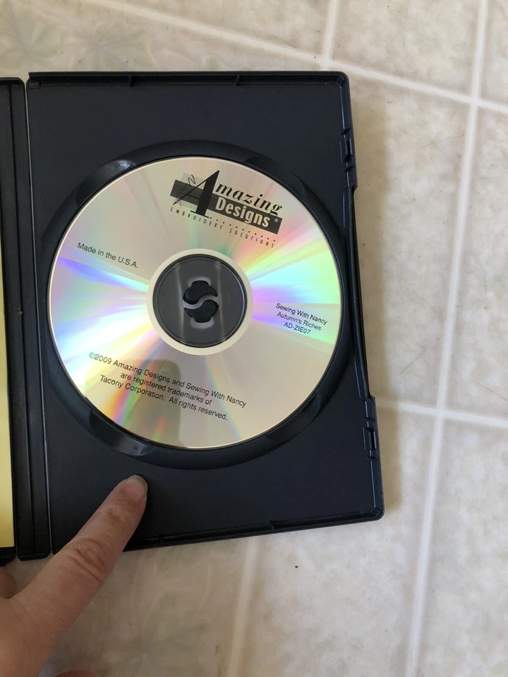 Amazing Designs Embroidery Solutions Nancy Zieman Autumn's Riches 30 Designs - Image 3 of 3