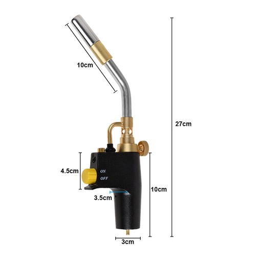 Mapp Propane Torch Head TS8000 Trigger Start Welding Brazing Torch Welding Flame - Picture 17 of 33