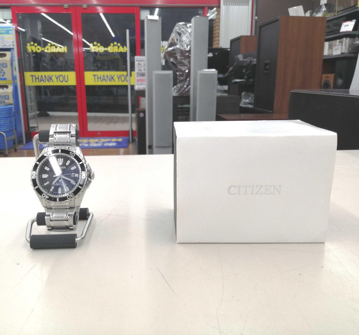 【ヨシ】CITIZEN DIVER'S 200m E168-S111501 Citizen Promaster E168-S111501 Eco Drive Divers 200m Date