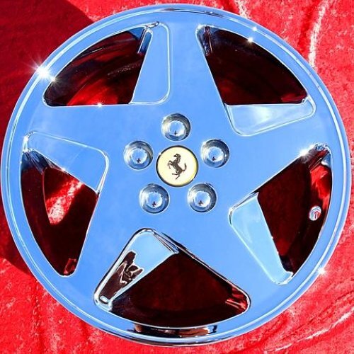 SET OF 4 NEW CHROME 17