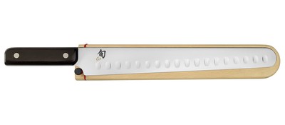 Shun Classic 12-Inch Hollow Ground Brisket Knife with Saya