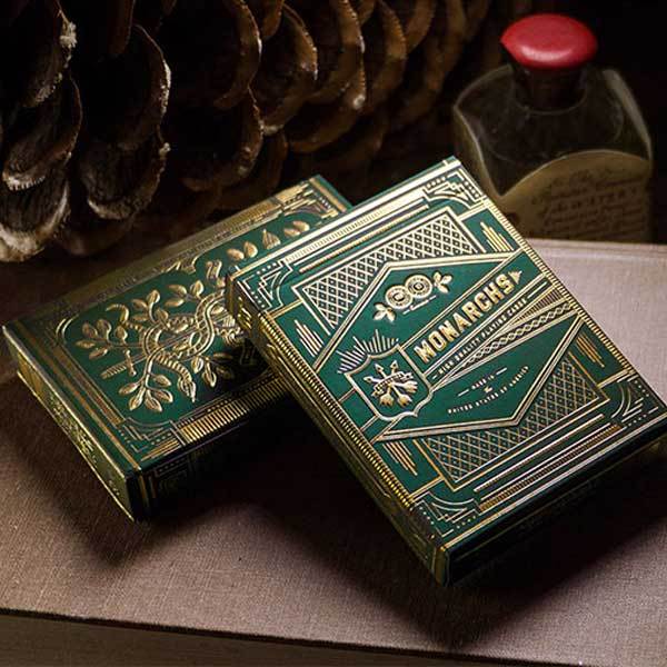 Theory11 Monarch Playing Cards Deck - Blue, Red, Green, Purple