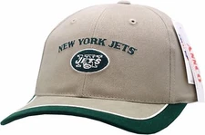 New York Jets Hat Buckle Back Arched Logo Block Logo 11873