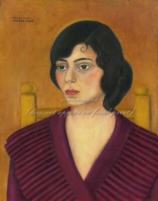 FRIDA KAHLO Art Poster or Canvas Print ''Portrait Of Miriam Penansky''