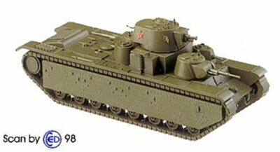 Russian T-35 Heavy Tank (1938) Artmaster 80803, Minitanks 1202 New