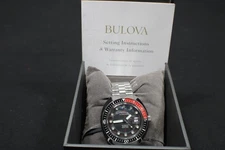 A Bulova Oceanographer Devil Diver Men's Wristwatch in Original Box & Paperwork