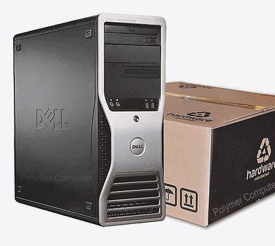 Dell PC Precision Workstation Xeon x5687 32GB 800GB SSD Quadro GPU Windows LTSC