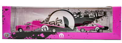 M2 MACHINES HAULERS 1:64 1974 DODGE TRUCK & 1969 DODGE DART
