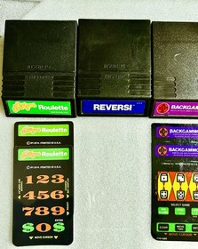 INTELLIVISION GAMES LOT OF 6 CARTS /5 WITH OVERLAYS ONLY CLEANED &TESTED 3/13/26