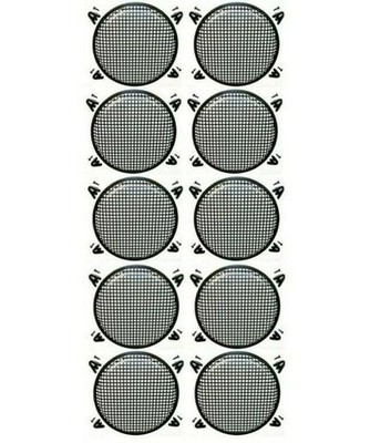10 MR DJ DJS15 15'' Subwoofer Speaker Metal Mesh Cover Waffle Speaker Grill
