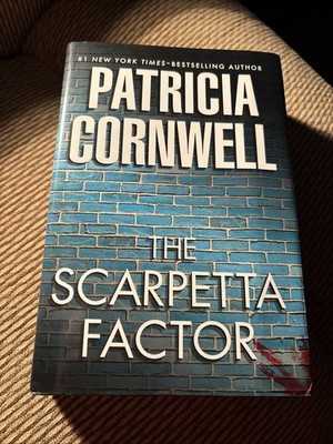 The Scarpetta Factor Large Print By Patricia Cornwell 2009 HCDJ Crime Thriller