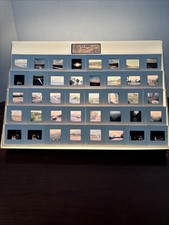 Lot Of Color Slides - 1960 s Random Slides With Tray 40 Total Slides