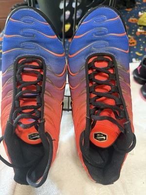Nike Air Max Plus TN Kids Sneaker Blue/Orange/Black US 6.5Y EU39 852630-800