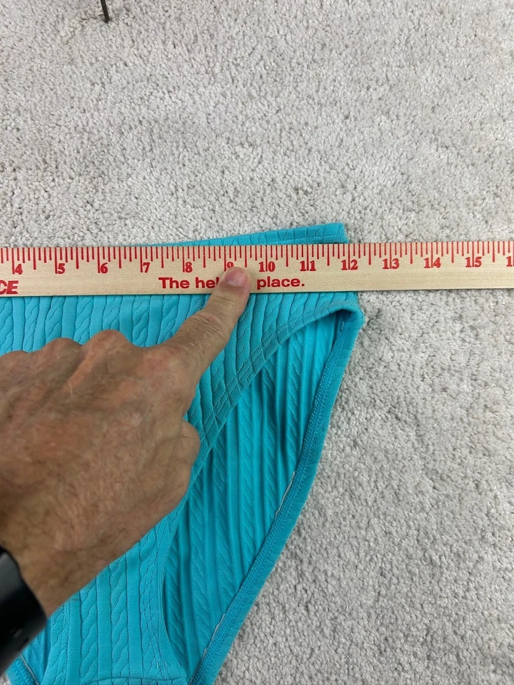 Cueca de praia Lauren Ralph Lauren biquíni feminina textura média - Imagem 3 de 4