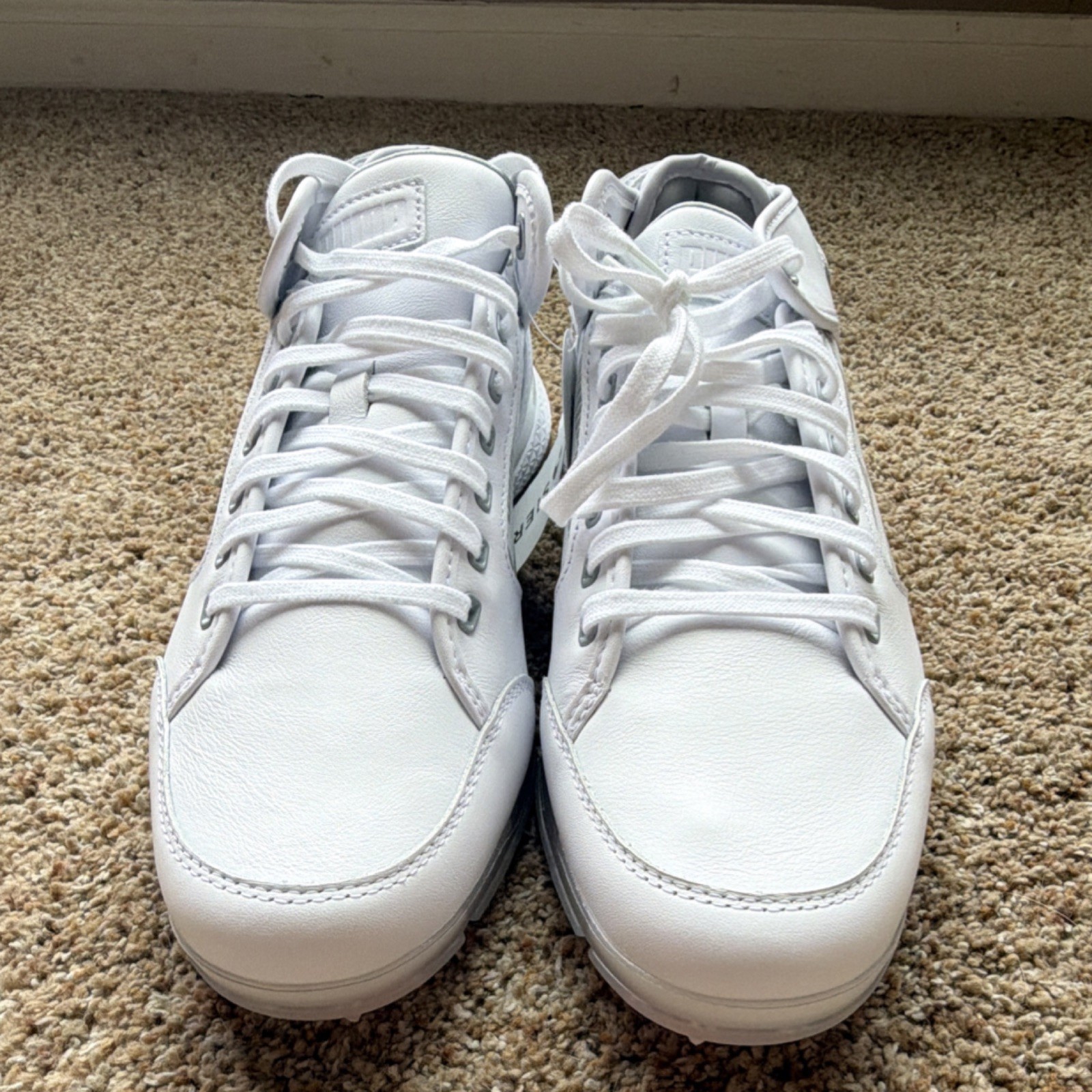 PUMA ProAdapt White Leather Men's Spiked Golf Shoes thumbnail 3