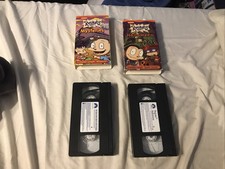 Lot Of 2 Rugrats VHS Tapes Mysteries Halloween 2003 Nickelodeon Nicktoon HTF OOP