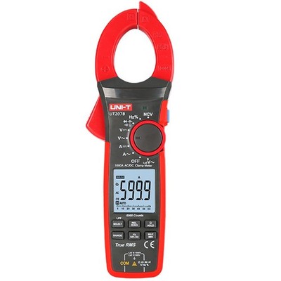1pc new UNI-T UT207B 1000A True RMS Digital Clamp Meters with Auto Range