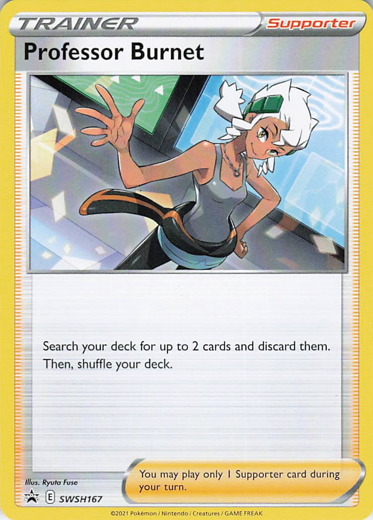 Professor Burnet - Promo SWSH: Sword & Shield Promo Cards SWSH167 NM