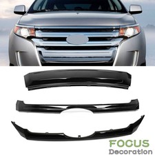 Fit For Ford Edge 2011 - 2013 2014 Front Uppercenterlower Grille Painted