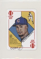 2021 1951 Topps by Blake Jamieson Red Back Javier Baez #6 0b3