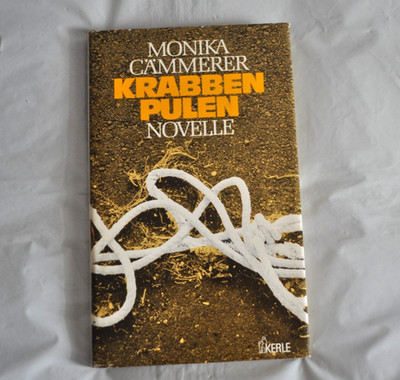 German Edition Krabben Pulen by Monika Cämmerer Novelle 1983 Book Hardcover DJ