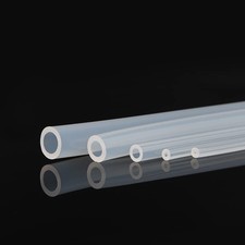 3mm ID x 5mm OD High Temp Silicone Rubber Tube Food Grade Pump Tubing 3 M