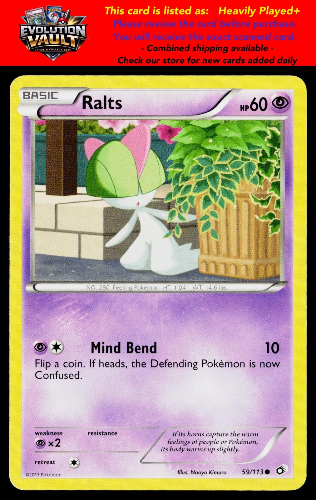 Legendary Treasures #59/113 Ralts