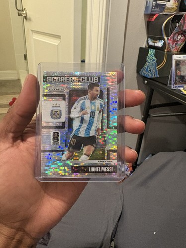 2026 Panini Prizm pulsar FIFA World Cup LIONEL MESSI  Scorers Club #15 preferred