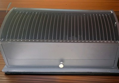 Black Wooden Monthly Bill Organizer (Minor Imperfections/stickers) Marshall's 