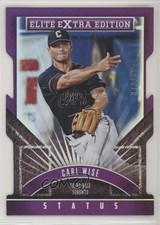2015 Panini Elite Extra Edition Status Purple Die-Cut 79/150 Carl Wise #123 s3g