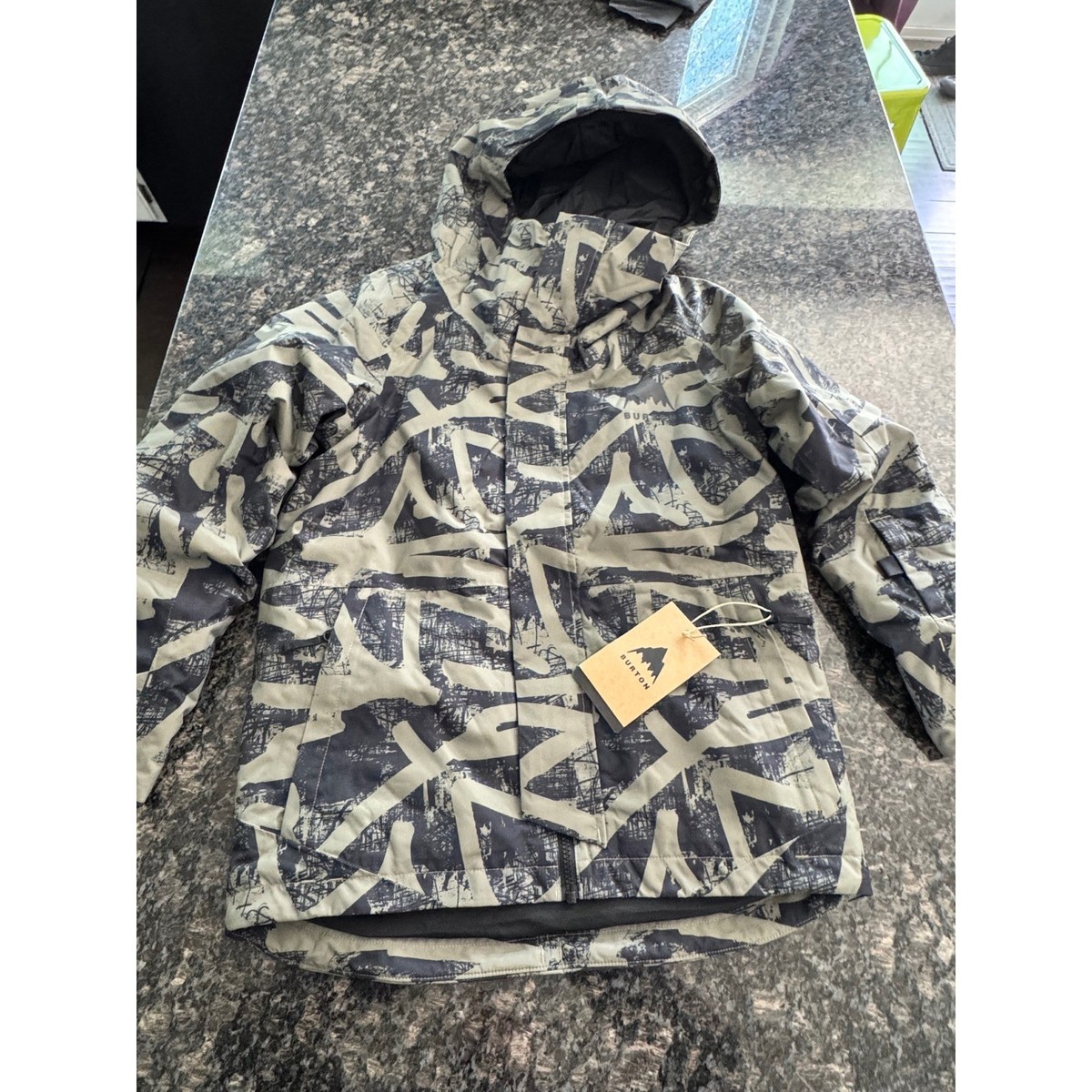 Burton Kids Skimmer Jacket Forest City Streets Snowboard Coat
