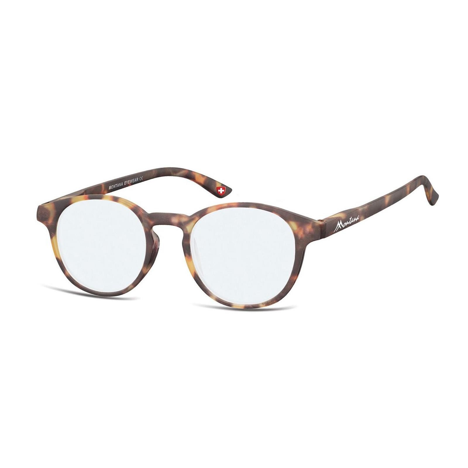 Montana Reading Glasses BLF52 F 2.50 Tortoise Men Women Blue Light Block