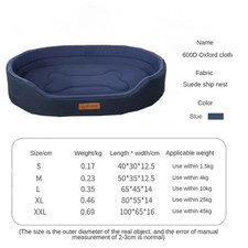 Waterproof and Anti-Mite Sofa Bed for Small Medium Large Dogs and Cats, Chew Res