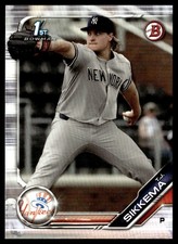 2019 Bowman Draft T.J. Sikkema New York Yankees #BD-34