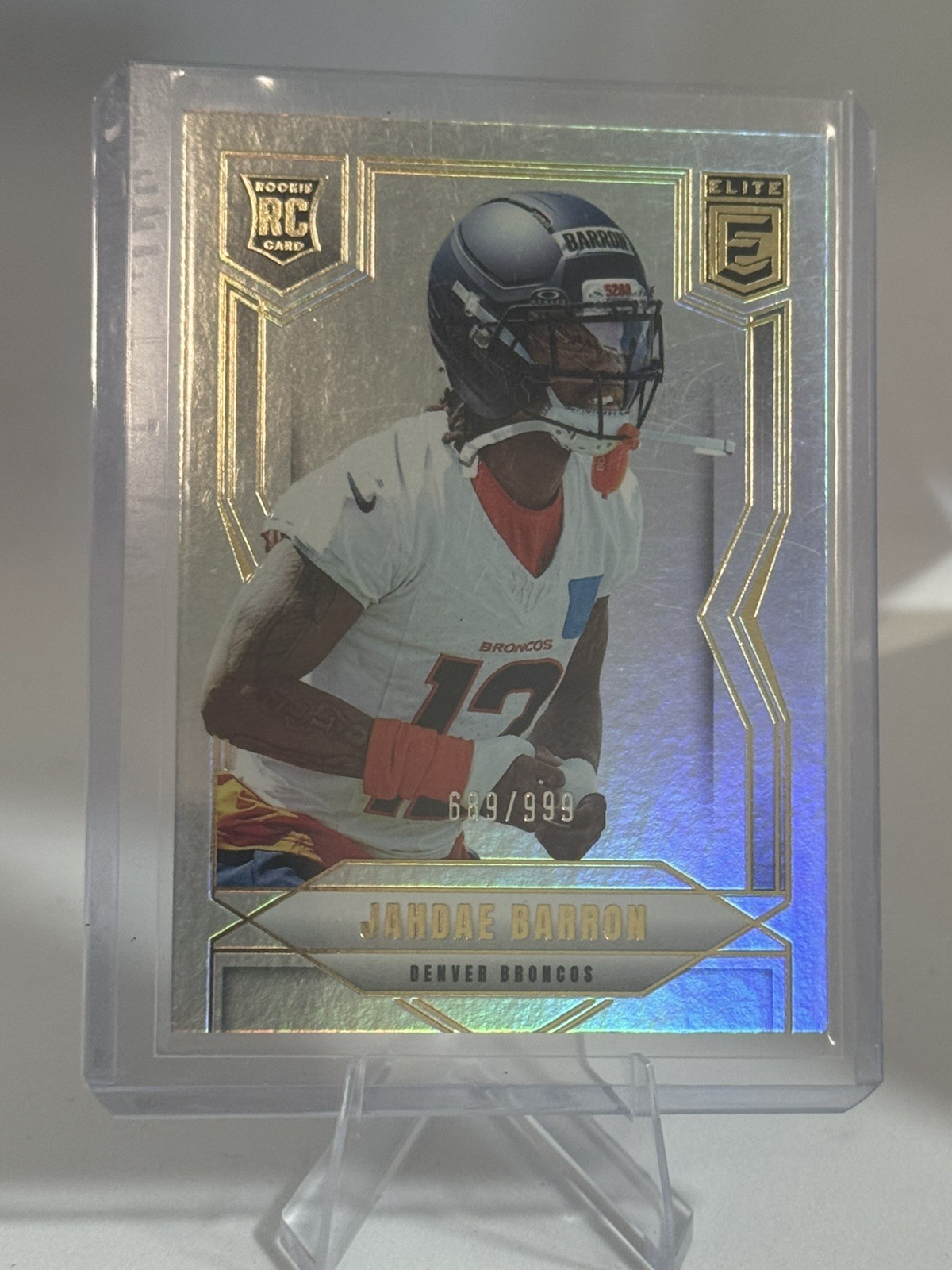2025 Panini Donruss Elite - Rookies Jahdae Barron #168 /999 (RC)