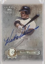 2013 Topps Five Star Rainbow Foil 24/25 Matt Williams #FSBA-MW Auto 0b0