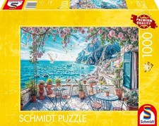 SCHMIDT SPIELE 58884 - TERRASSE AM MEER - PUZZLE 1000 TEILE # NEU OVP