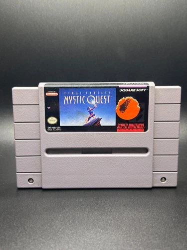 SNES Super Nintendo Final Fantasy Mystic Quest Cartridge Only Tested Working