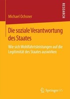 Die Soziale Verantwortung Des Staates Michael Ochsner
